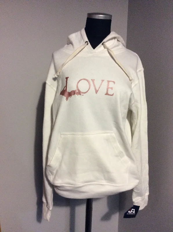 Love Michigan Hooded Sweatshirt