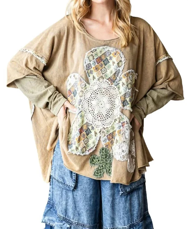 Bohemian Rhapsody Tunic Top In Multi