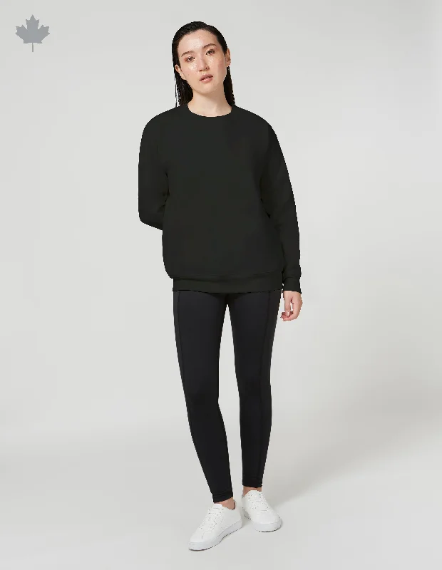 CHANDAIL MOLLETONNÉ RELAX - UNI||RELAX SWEATSHIRT - SOLID