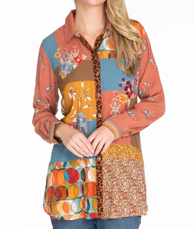 Girl You Know Tunic In Multi