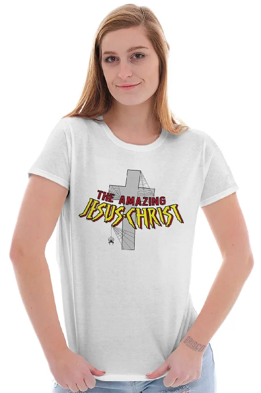 Amazing Jesus Christ Ladies T Shirt