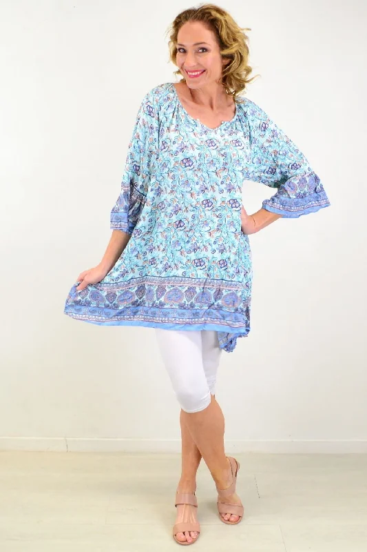 Bell Bird Light & Pretty Tunic Top