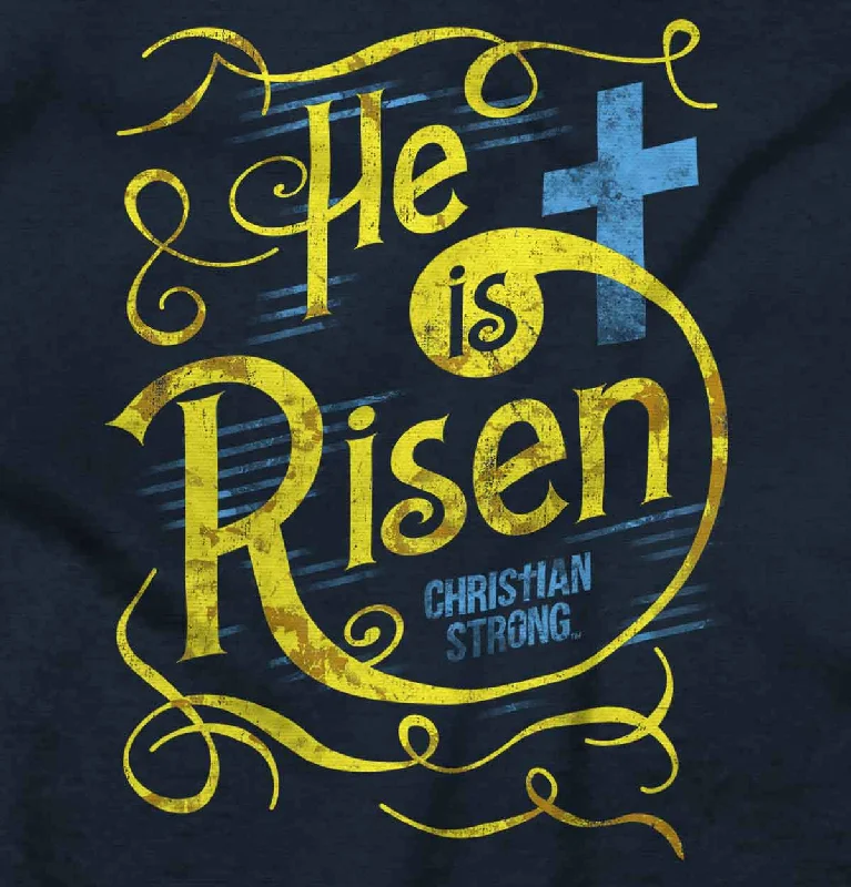 He Is Risen Ladies T Shirt