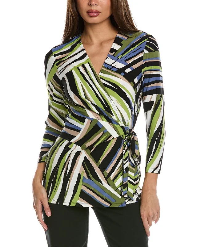 Anne Klein Wrap Top