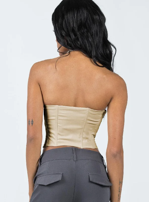 Archer Corset Top Bone