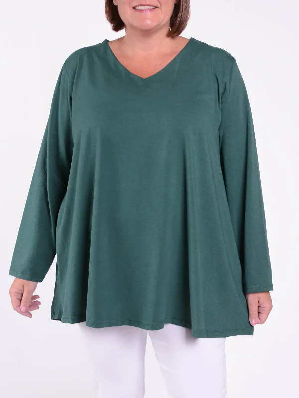 Size 2 - 24 26 28 30 32 / Dark Green