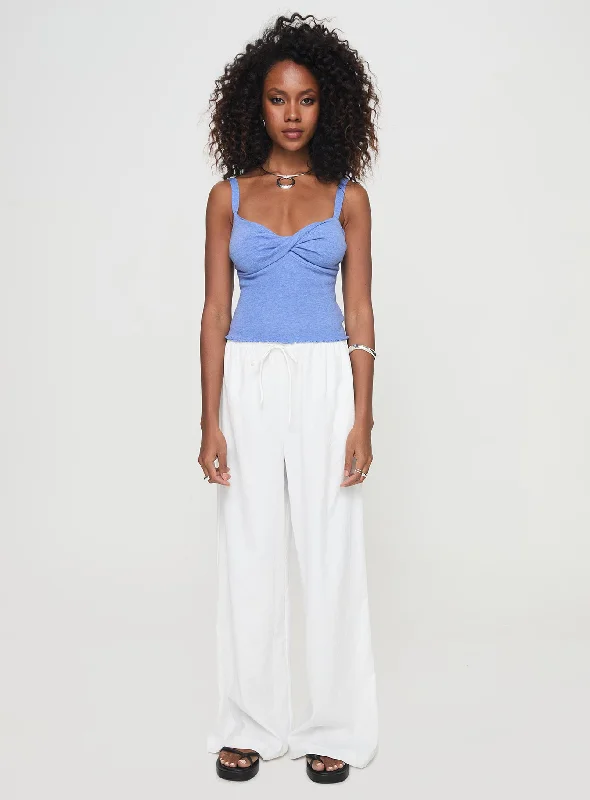 Dalma Twist Top Blue