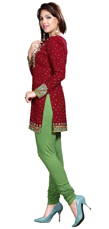 Elegant Maroon Short Kurta for Women – Stylish Indian Kurti