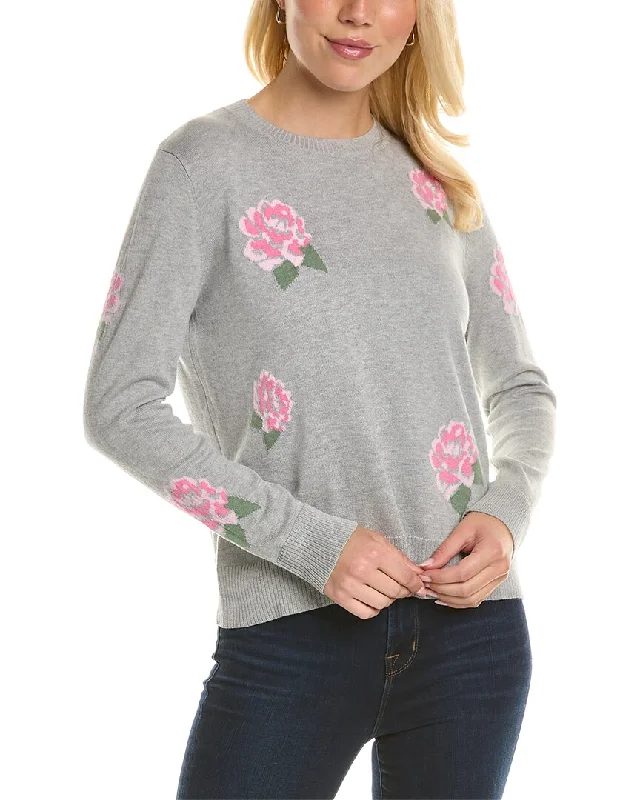 Hannah Rose Earth Angel Cashmere-Blend Sweater