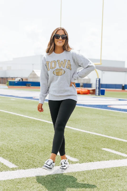 Iowa Grey Graphic Sweatshirt