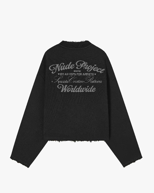 VOLCANIC CREWNECK BLACK