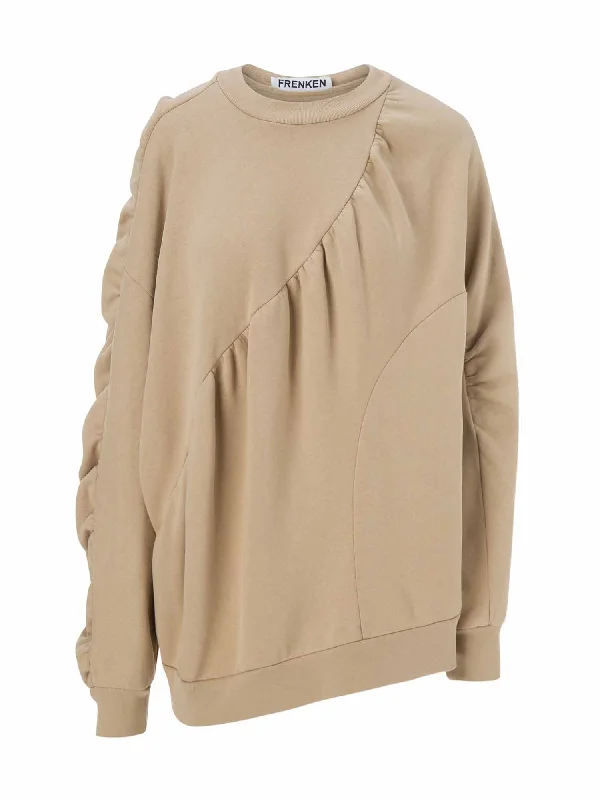 Owl Sweater Camel