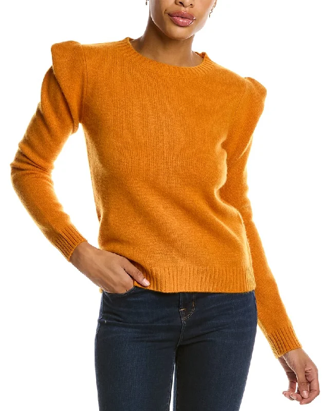 philosophy Folded Shoulder Cashmere Sweater