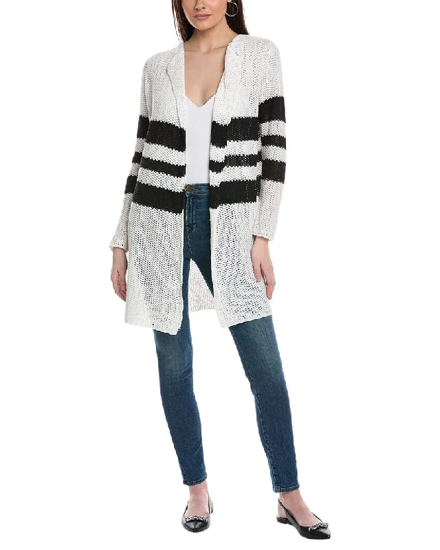 Rain + Rose Stripe Cardigan