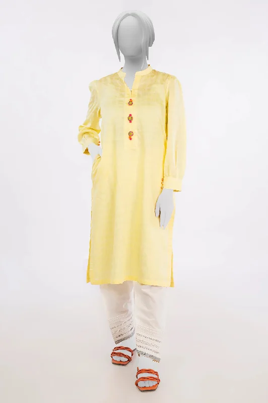 Yellow Stylised Kurti