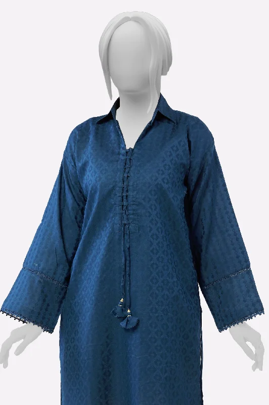 Navy Stylised Kurti