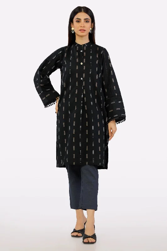 Black Dyed Stylised Kurti