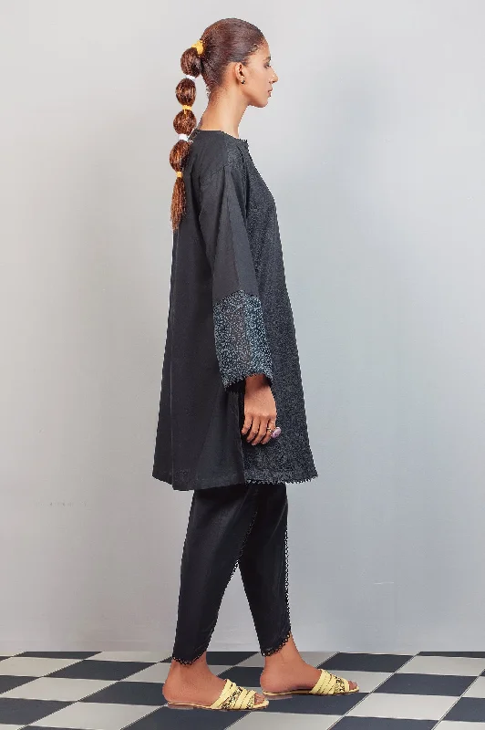 Black Stylised Kurti