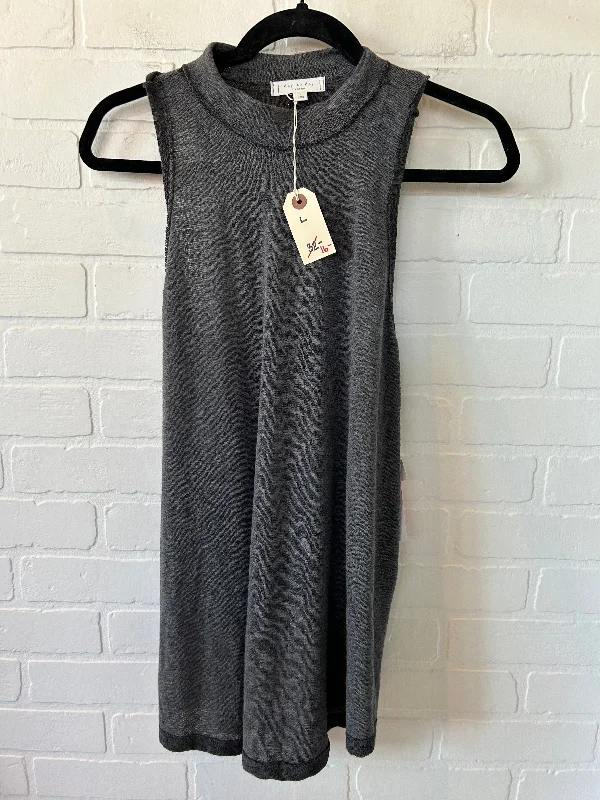 Grey Top Sleeveless Day to Day, Size L