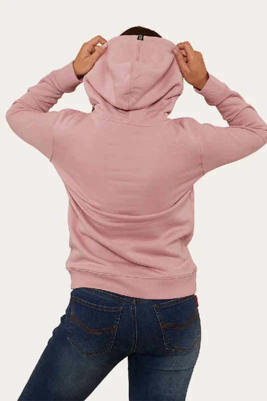 Melrose Womens Hoodie - Rosey Pink