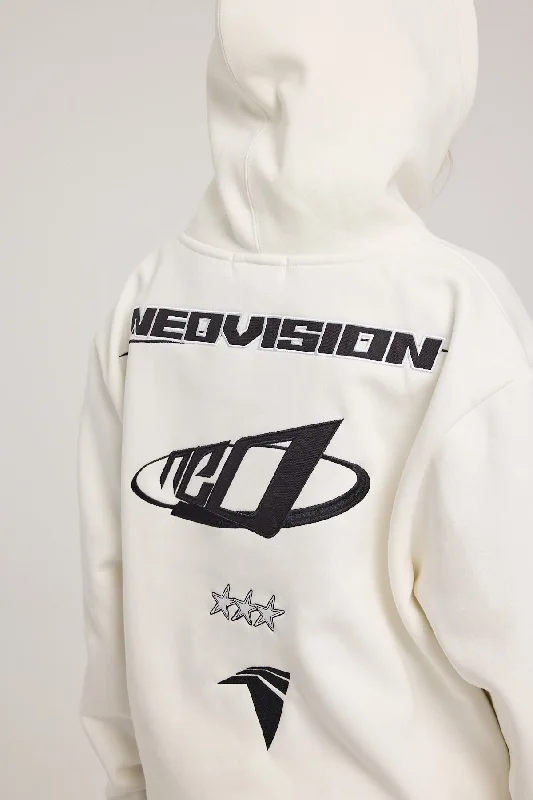 Neovision Unlimited Relaxed Hoodie White