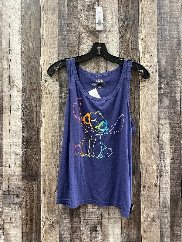 Purple Top Sleeveless Disney Store, Size Xl