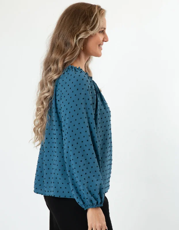 Stella + Gemma Ettie Top Indigo