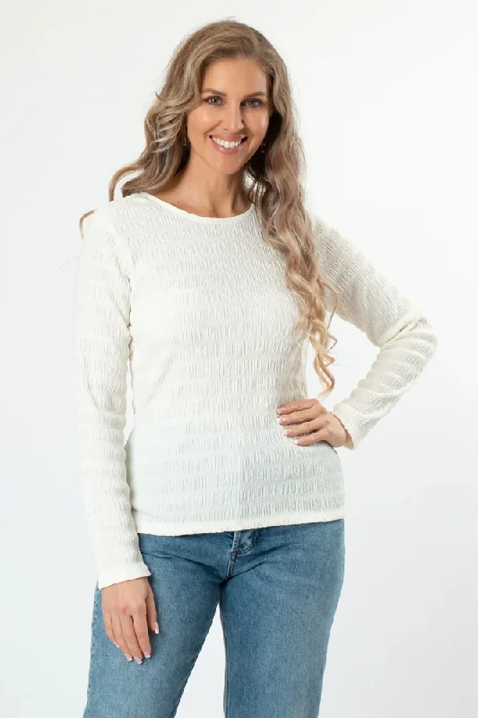 Stella + Gemma Haven Top Ivory