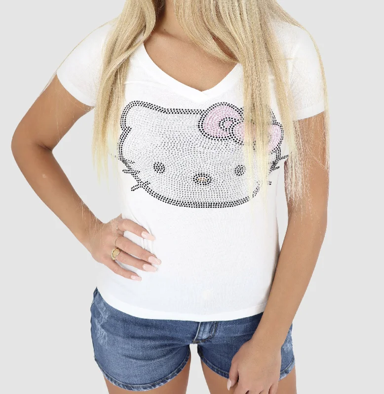 White Hello Kitty Women