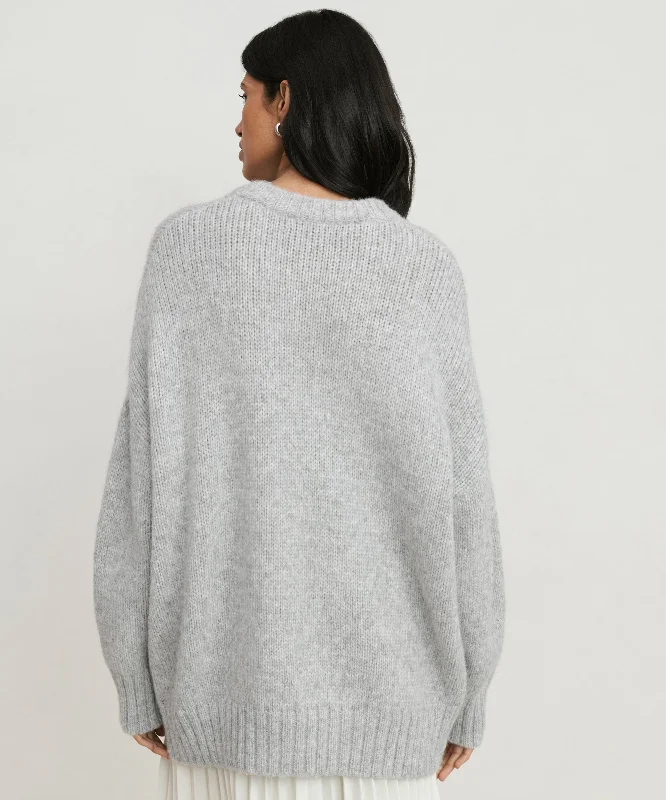 Alpaca Cocoon Crewneck