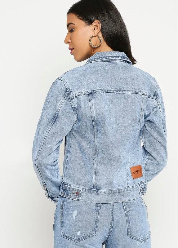 Bristol Light Blue Basic Denim Jacket