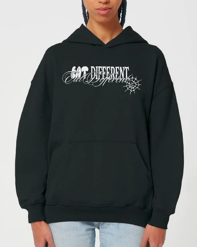 Eat Different Deluxe Organic Box Hoodie - Black