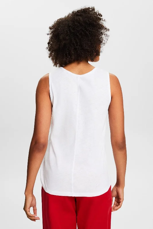 Esprit Cotton Linen Tank