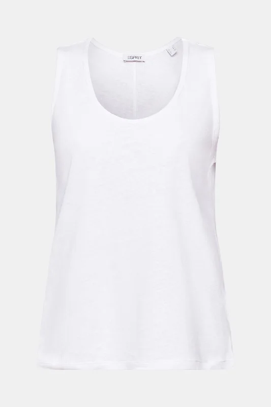 Esprit Cotton Linen Tank