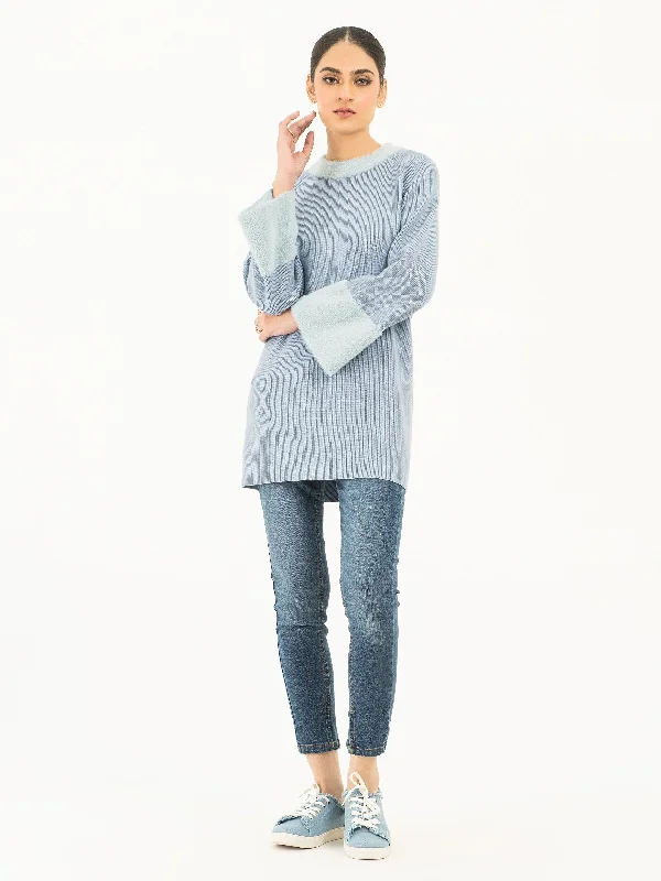 Two Tone Long Sweater