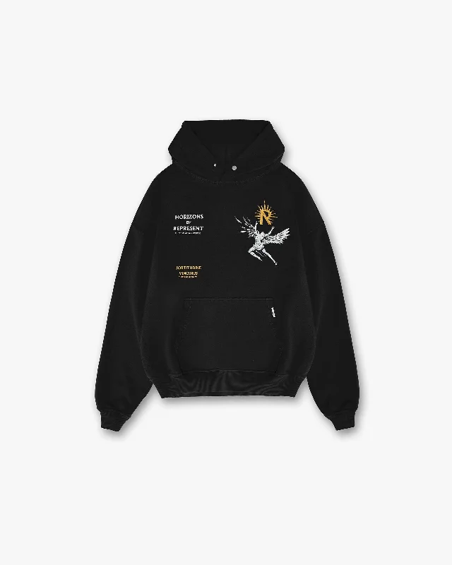 Icarus Hoodie - Jet Black