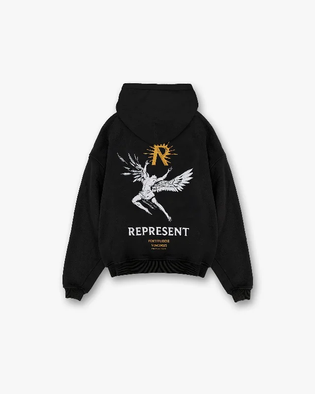 Icarus Hoodie - Jet Black