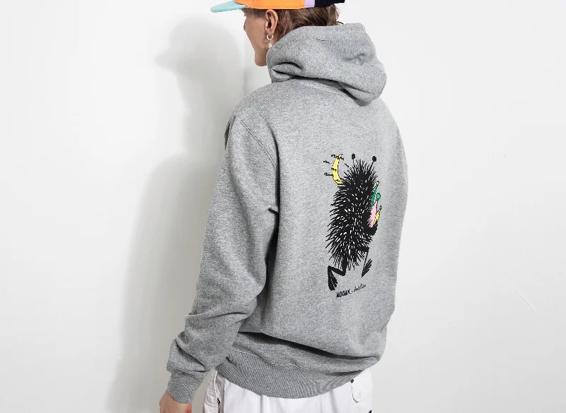 Premium Cotton Hoodie Stinky - Grey