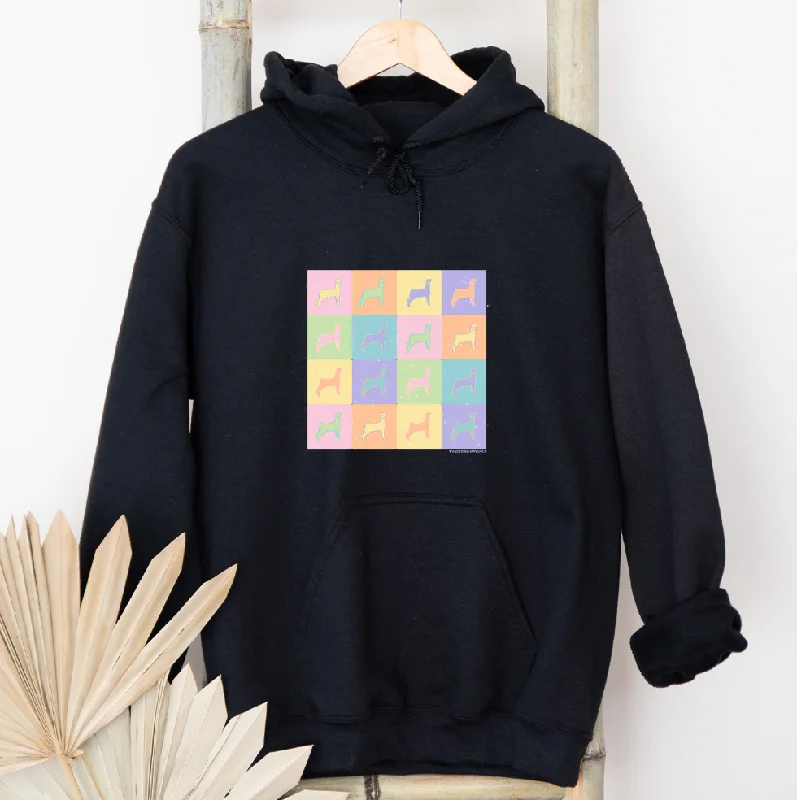 Pastel Checker Goat Hoodie (S-3XL) Unisex - Multiple Colors!