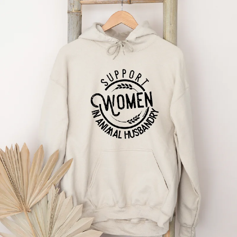 Support Women in Animal Husbandry Hoodie (S-3XL) Unisex - Multiple Colors!