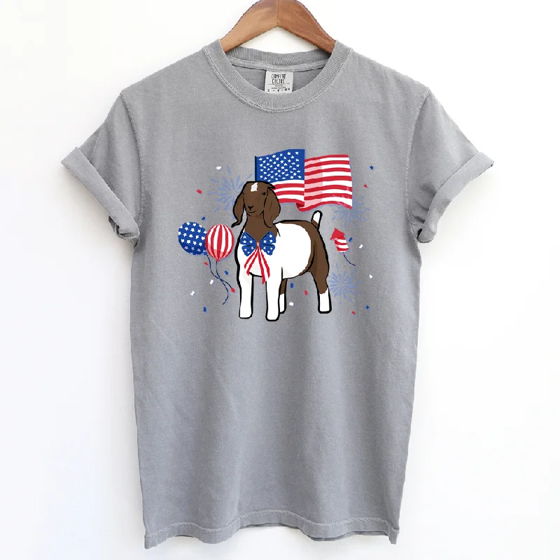 USA Goat ComfortWash/ComfortColor T-Shirt (S-4XL) - Multiple Colors!