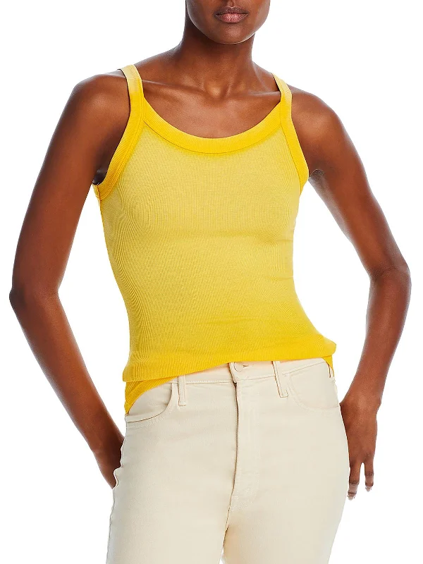 Verona Womens Ribbed Knit Tank Top