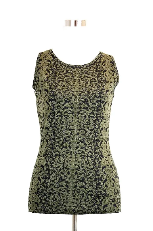 Women's  WoolPython Printed Blend Tank Top